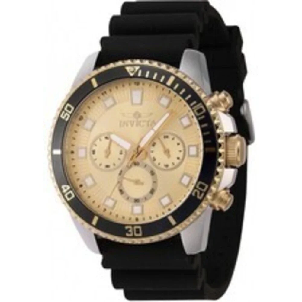 NWT Invicta 46128  Pro Diver | Chronograph | Gold | Men's Watch